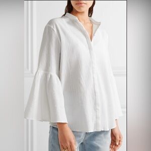 M.i.h. Jeans, Goldie White Cotton Top - size SM